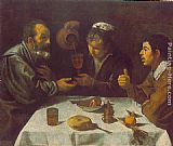 Peasants at the Table by Diego Rodriguez de Silva Velazquez